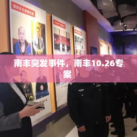 南豐突發(fā)事件，南豐10.26專案 
