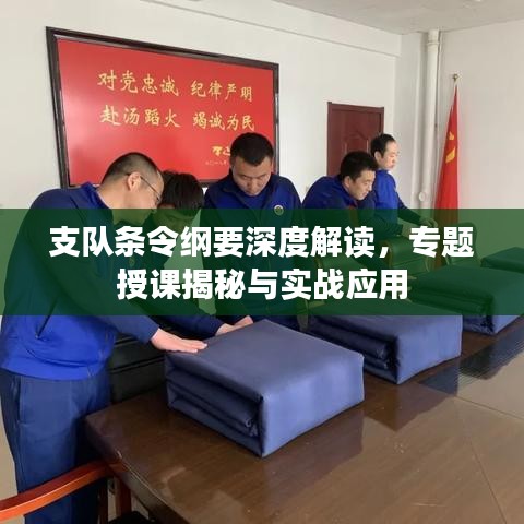 支隊(duì)條令綱要深度解讀，專(zhuān)題授課揭秘與實(shí)戰(zhàn)應(yīng)用