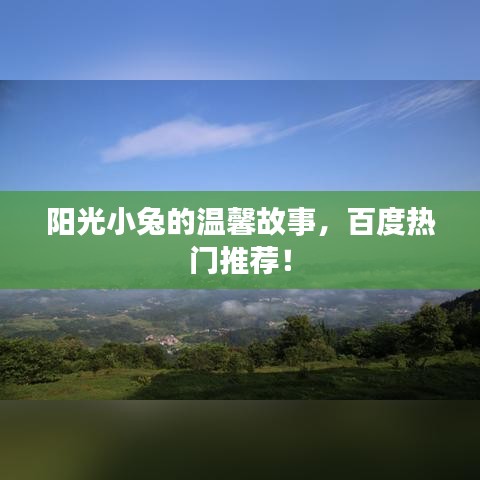 陽光小兔的溫馨故事，百度熱門推薦！